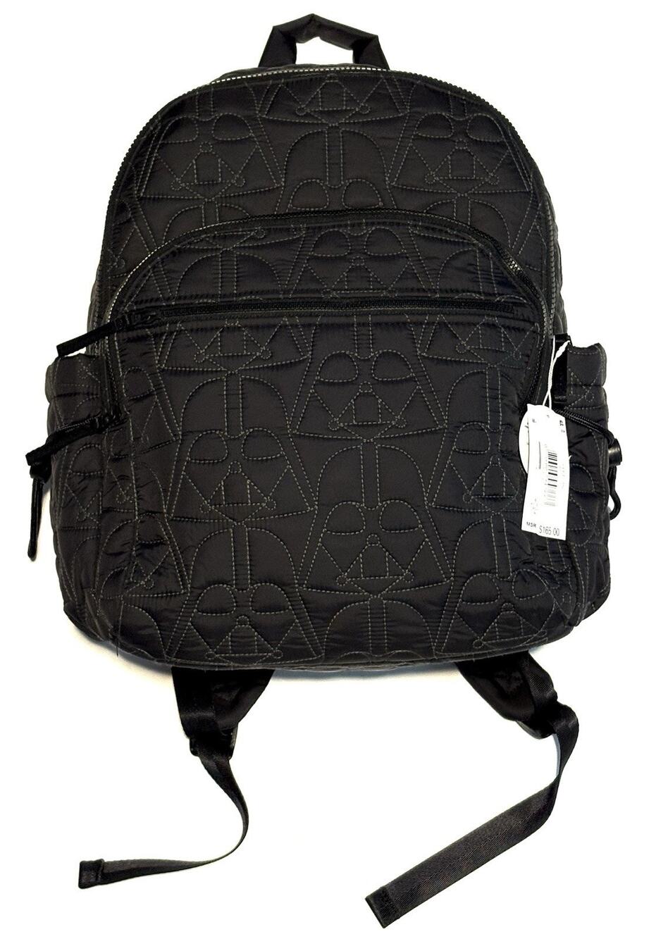 Vera Bradley Star Wars Darth Vader Bancroft Backpack Bag NWT Solid Black